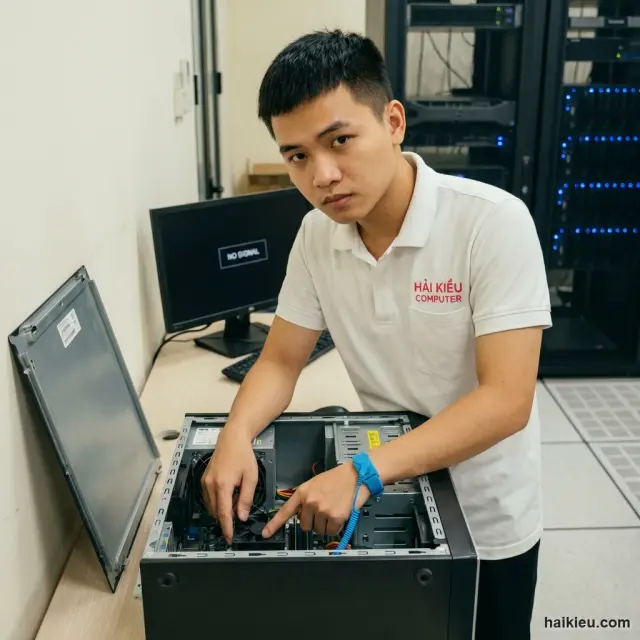 Sửa PC mất mạng không vào Internet tại Sơn Trà — Hải Kiều
