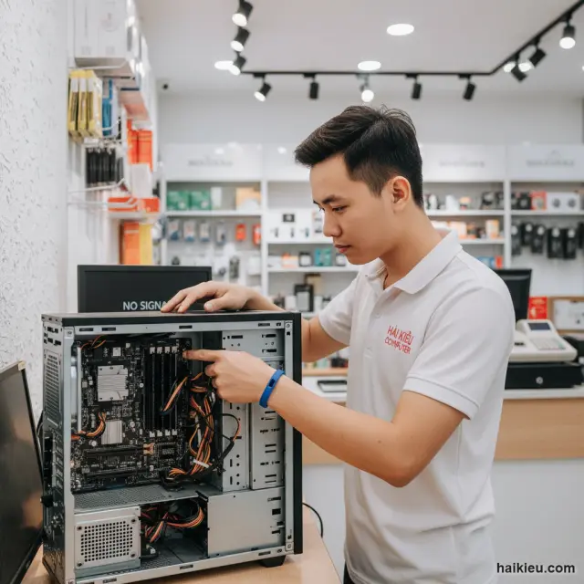 Sửa PC không lên nguồn tại Hải Châu — Hải Kiều Đà Nẵng