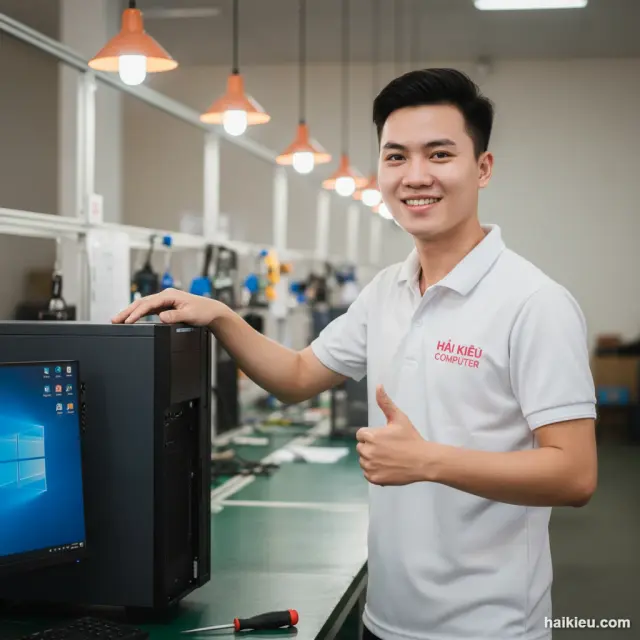 PC lên nguồn và hình bình thường — Hải Kiều Hải Châu