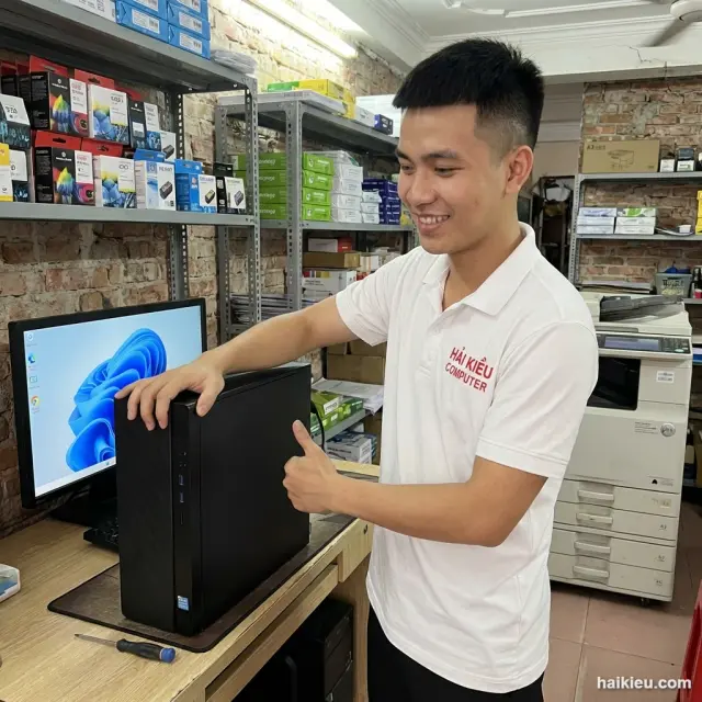 Máy được bàn giao cùng ghi chú tình trạng sau kiểm tra