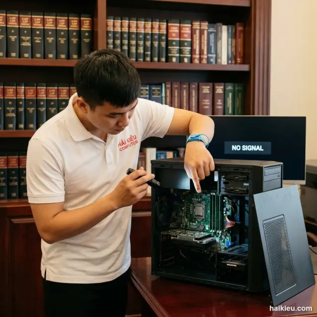 Nâng cấp SSD và RAM cho PC văn phòng tại Hải Châu — Hải Kiều