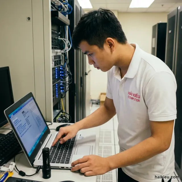 Vệ sinh laptop nóng quạt kêu tại Liên Chiểu — Hải Kiều Đà Nẵng