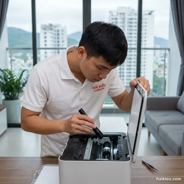 Sửa máy in Canon kẹt giấy tại văn phòng Hải Châu Đà Nẵng