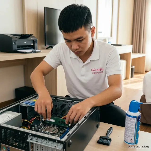 Kiểm tra RAM và VGA theo beep code PC tại Cẩm Lệ